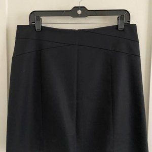 Banana Republic Black Cross detail work skirt - 12